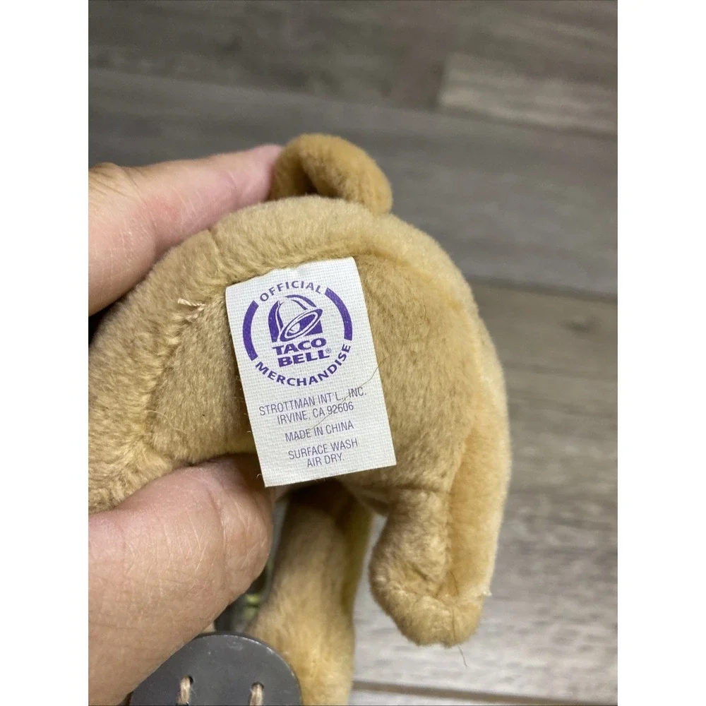 VTG Taco Bell Talking Chihuahua Plush Dog Singing with Microphone Not Working
